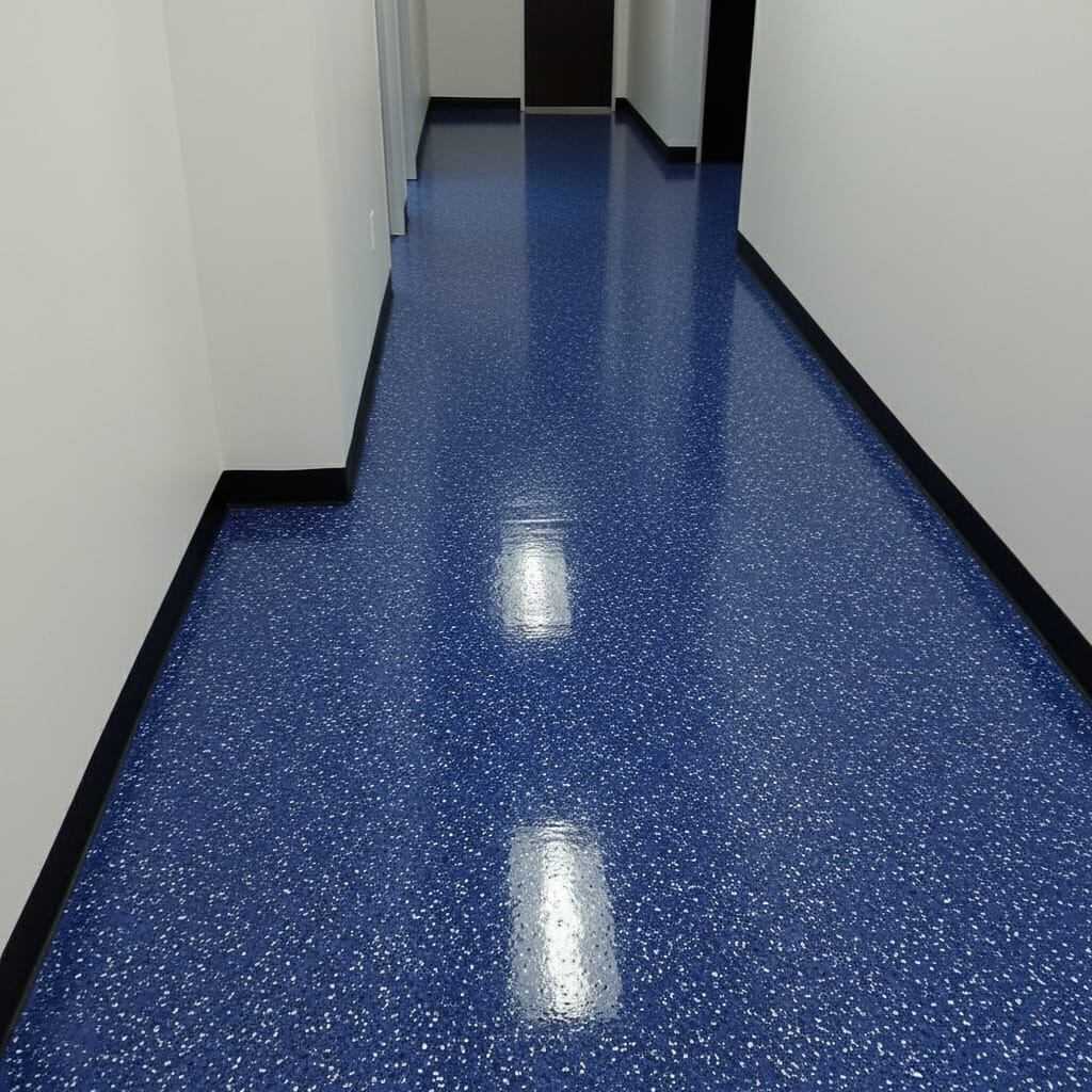 Couloir en Résine flocon